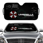 Classic Movies Resident Evil Windshield Sunshade | Car Sun Visor for UV Protection and Interior Cool