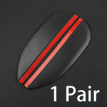 1 Pair  Black Car Rearview Mirror Rain Visors, Self-Adhesive Sun Shade Guards, Universal Fit for All Vehicles