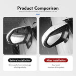 For JAECOO PVC Car Rearview Mirror Eyebrow Rain Visor Sun Shade Rainproof Cover J7 J8 PHEV Omoda C9