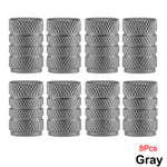 Aluminum Tire Valve Caps | Dustproof Universal Stem Covers for Cars, Bikes, Trucks, M lifestyle view
