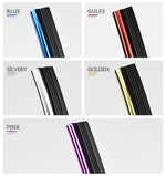 Car Moulding Decoration Flexible Strips1/3/5M Interior Auto Mouldings Car Cover Tri additional angle