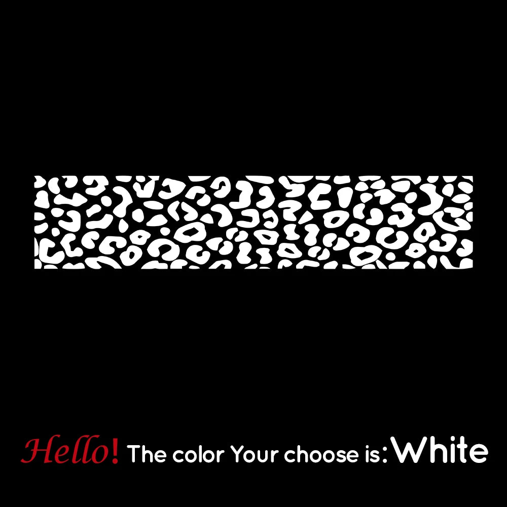 Diy Leopard Print Car Sticker Car Stickers Window Decal Vinyl Art Pattern Art Car Bod alternate view