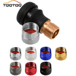 4PCS Tire Valve Stem Caps with O Rubber Ring | Universal Corrosion Resistant Stem Covers for Cars Tr