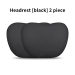 Tesla Model 3/Y Juniper Neck Pillow | Nappa Leather Memory Foam Headrest detail view