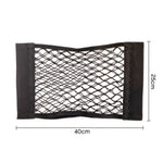 Car Back Seat Mesh Storage Organizer | Universal Elastic String Net for Trunk lifestyle view