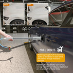 Air Pneumatic Dent Puller Car Auto Body Repair Suction Cup Slide Tool Hammer Kit Auto Body Dent Remover