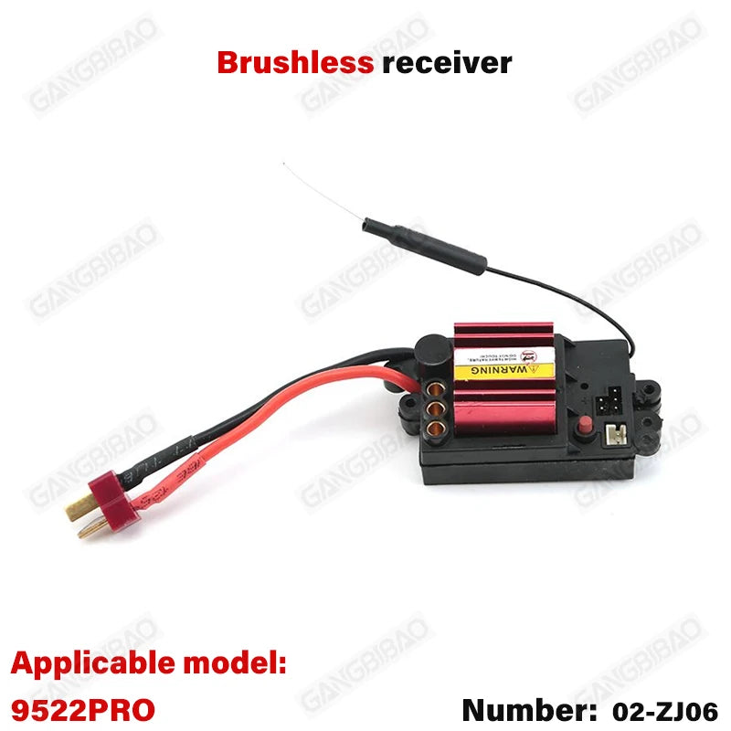 9522 PRO Remote Control Car Parts Swing Arm, Pull Rod, Steering Cup, Tire, Chassis, T alternate view