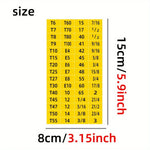60pcs Mechanical Drive Socket Label Stickers Quick and Easy Reminder Sticker Toolbox alternate view
