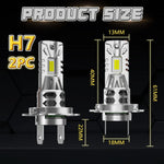 H7 H4 LED Canbus Headlight Bulb 1000W Ultra Powerful Spotlight Motorcycle Lamp Ampo additional angle