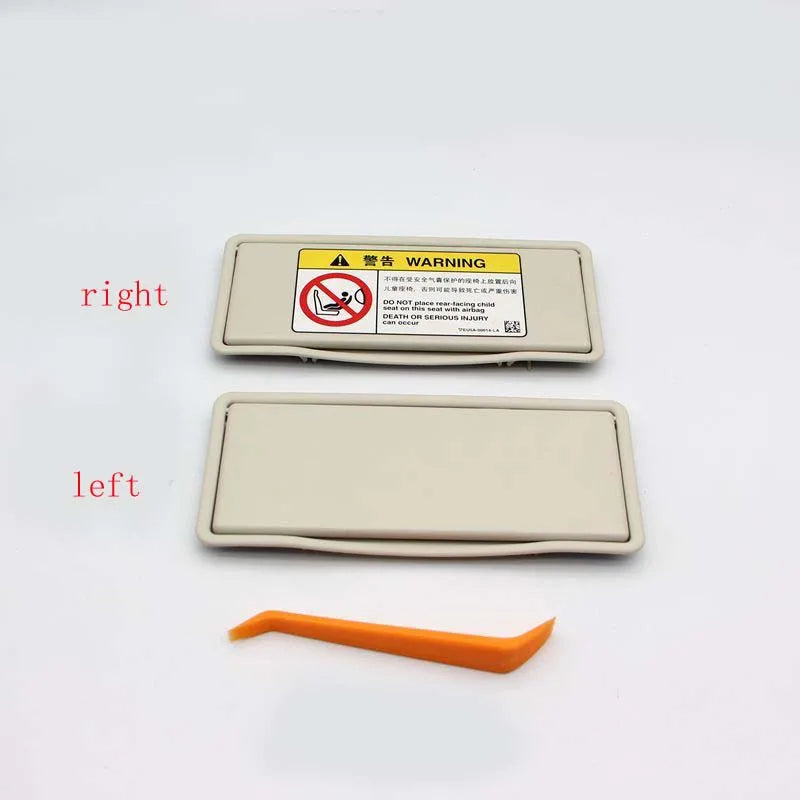 Sun Visor Vanity Mirror Light Cover For Land Rover Evoque Range Rover Sport Discovery 4 Driver & Passenger Side Replacement Part