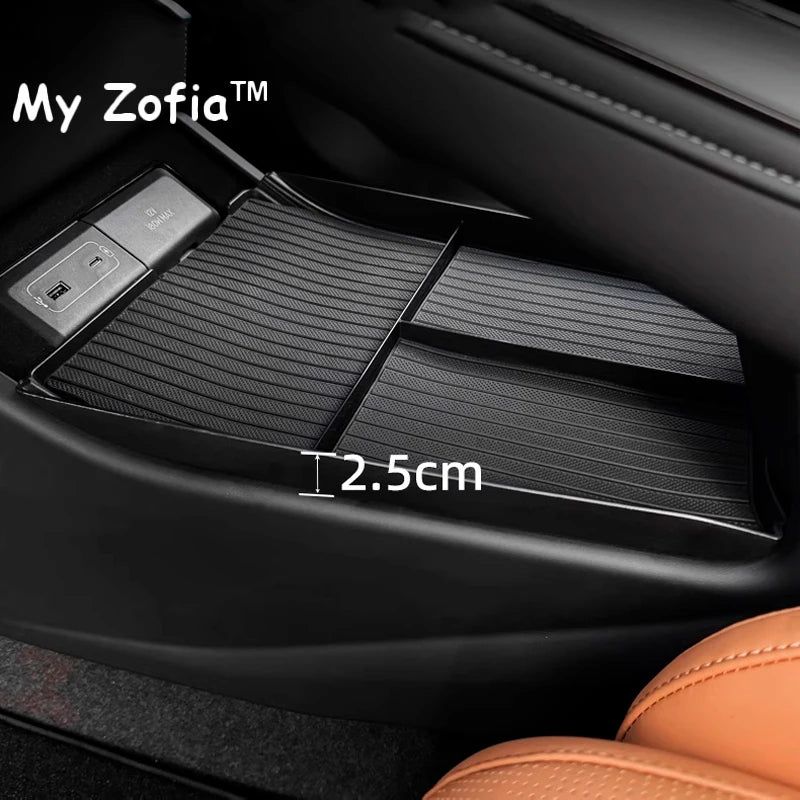 For Xpeng XiaoPeng G9 2023 2024 2025 Car Armrest Storage Box Center Console Organizer Co detail view