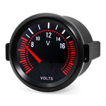 2" 52MM Car Gauge Tachometer Boost Meter PSI Bar Water Temp Oil Temp Gauge Oil Pressur close-up view