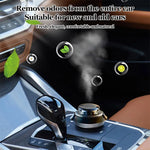 Solar Car Mounted Perfumer Instrustment Portable Vehicle Microwave Instrument Solid Aromatherapy Car Diffusers For Auto Truck