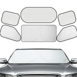 Car Windshield Sun Shade Cover Universal Folding PVC Up To 59 In alternate view