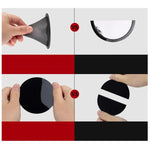 2PCS Car Suction Cup Adhesive Sticker Disc Pad Base for GPS Phone Stand Holder Moun additional angle