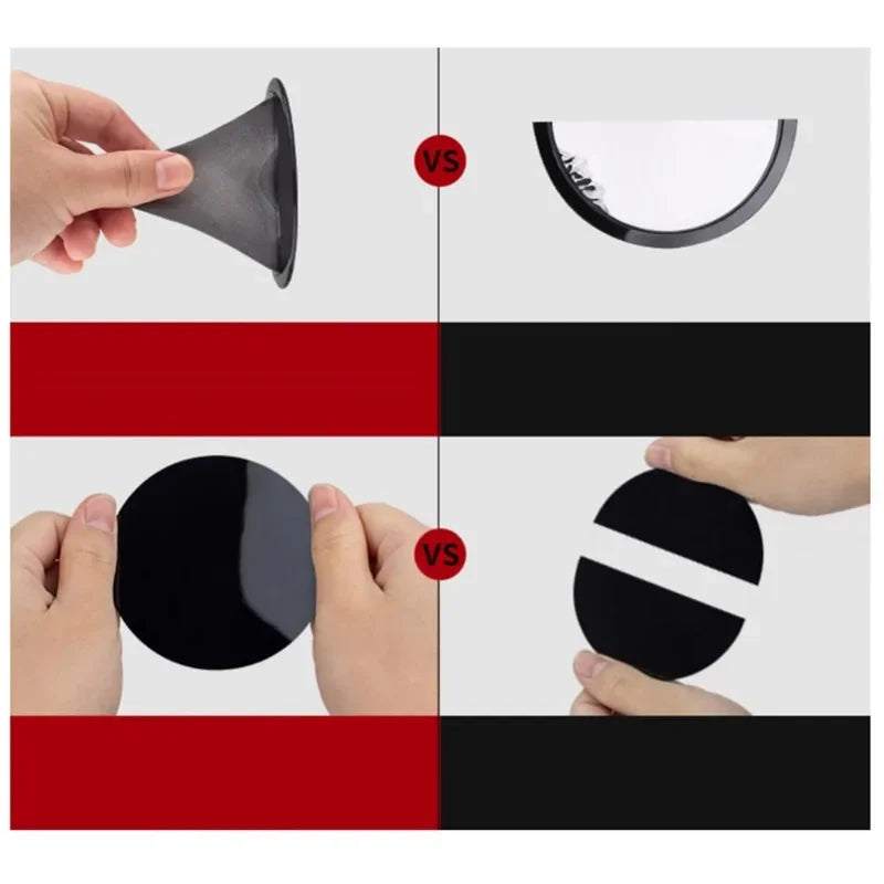 2PCS Car Suction Cup Adhesive Sticker Disc Pad Base for GPS Phone Stand Holder Moun additional angle
