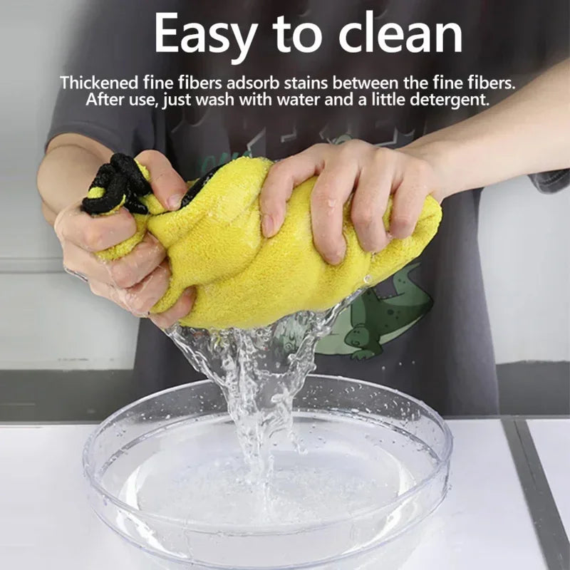 Heavy Duty Microfiber Car Wash Towels | Absorbent Lint Free Cleaning Cloths alternate view