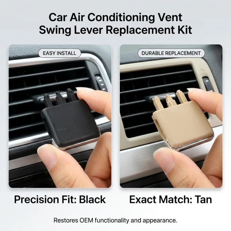 Car Air Vent Paddle Clip Replacement close-up view