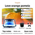 Snow Mountain Smart Car Fragrance Diffuser Rechargeable Mist Diffuser Auto Freshener Car Air Cloud RGB Interior Light Air W J5V6