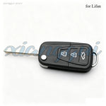 3 Buttons Car Key Housing Key Case Shell for Lifan X60 X50 close-up view