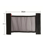Car Trunk Elastic Mesh Storage Net Seat Back Organizer close-up view