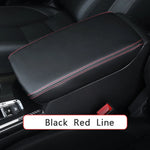 For Honda 2023 Civic 11th Gen Civic Car Armrest  Mat Center Storage Box Pad Protector Leather Cover Decoration Accessories