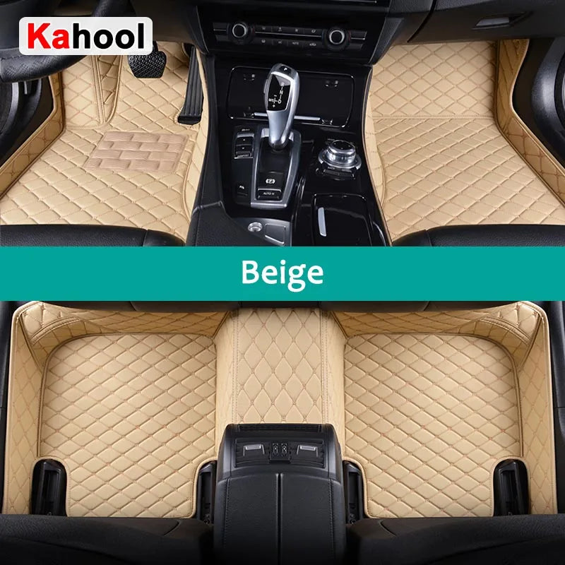 KAHOOL Custom Car Floor Mats For Nissan Patrol Y61 Y62 Y63 Armada Auto Carpets Foot Coche Accessorie
