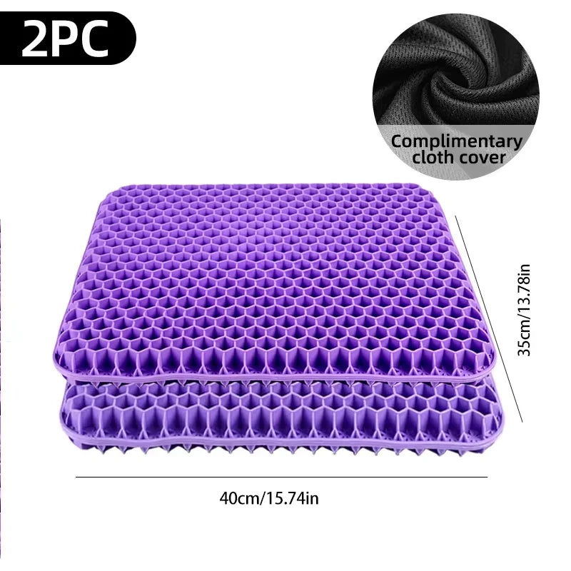 Soft and Elastic Silicone Multi-Purpose Car Seat Cushions, Detachable Covers with Durabl detail view
