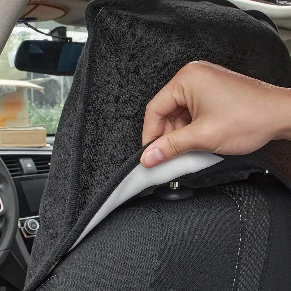 Waterproof Sweat Towel Car Seat Cover | Polyester, Anti-Slip lifestyle view