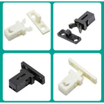 10-20PCS Garbage Bin Plastic Switch Door Lock Self-locking Press Type Spring Lock Buc alternate view