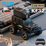 KF32 1:64 RC Mini Climbing Alloy Video Car With LED Light and HD Camera Radio Remote Control Vehicle
