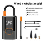 Portable Wireless Car Tire Inflator | Quick Charging Digital Air Pump detail view