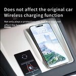 Silicone Wireless Charger Pad for Tesla Model 3 Highland 2024 2025 | Center Console additional angle