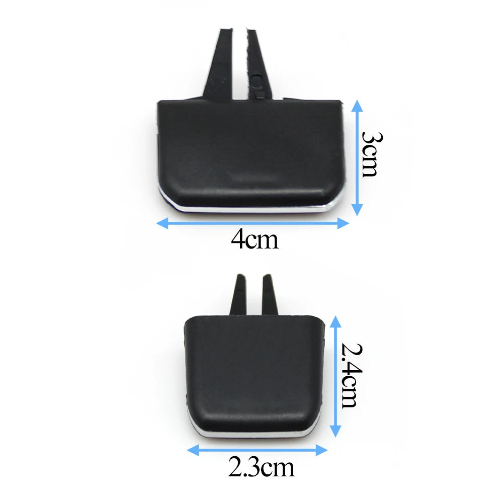 Car Dashboard Front Rear Air Conditioning AC Vent Grille Outlet Tab Clip Slider Repair Kit For VW Volkswagen Golf 7 2014-2020
