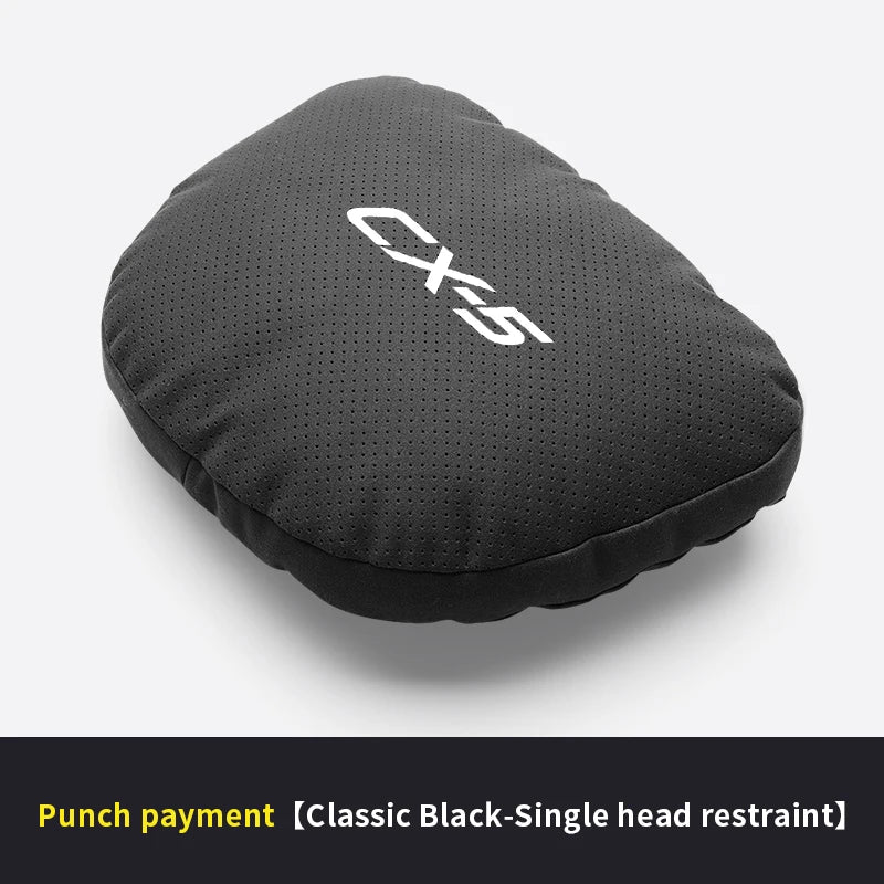 Car Interior 5-Color Selectable Headrest For Mazda CX-5 Auto Headrest Neck Support Lumbar Cushion Soft Neck Pillow Accessories