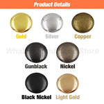 100sets 5mm-15mm Metal Round Rivet Single Cap Rivets Studs for DIY Leather Craft Bag Bel detail view