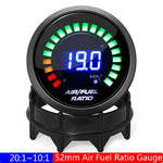 2" 52MM Digital LED Gauge Set | PSI Boost Vacuum Water Temp Oil Temp Oil Press Voltme alternate view