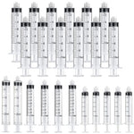 5ml/10ml/20ml/30ml/50ml/100ml Syringe Without Needle Screw Storage Crimp Dispensing Lock Syringe
