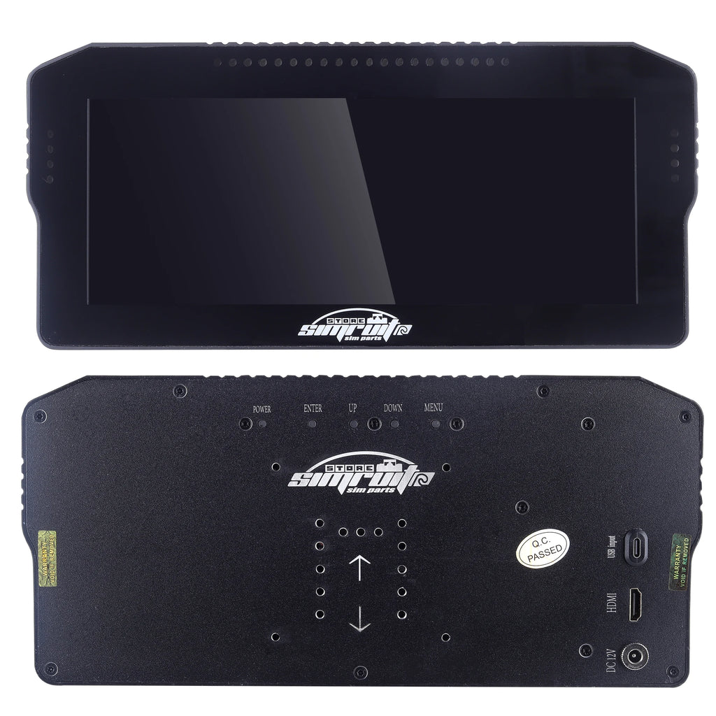 SimRuito Sim Racing Dashboard 10.3 Inch Display | Steering Wheel Dash for PC Simhub lifestyle view