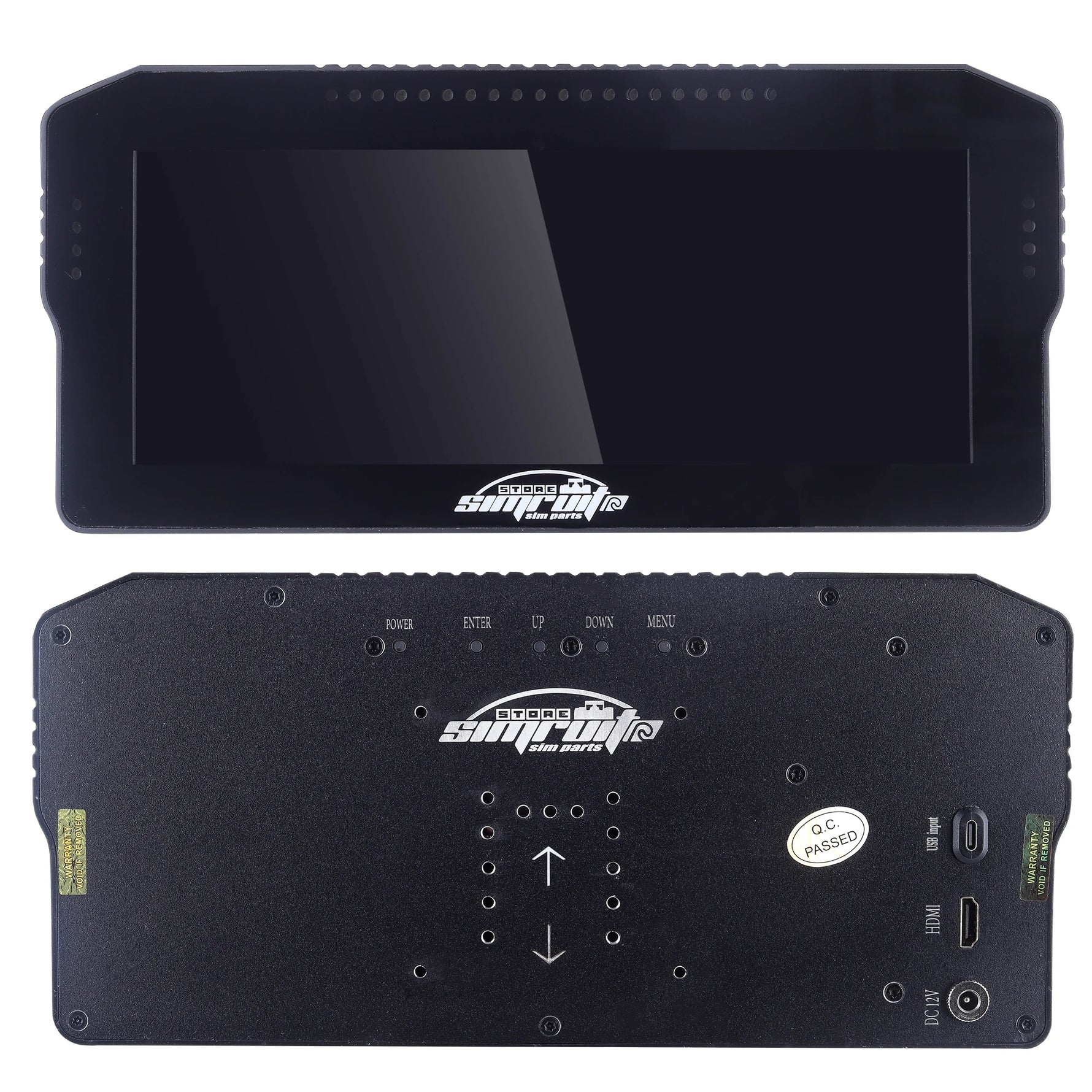 SimRuito Sim Racing Dashboard 10.3 Inch Display | Steering Wheel Dash for PC Simhub lifestyle view