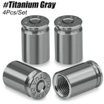 4PCS Tire Valve Stem Caps | Universal Leak Proof Stem Covers for Car SUV Truck Bicycl alternate view