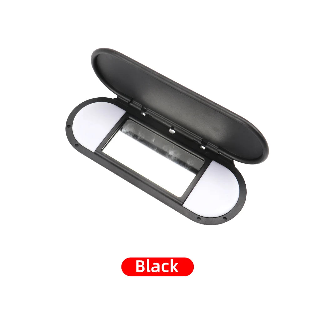 Car Roof Sunvisor Sun Visor Makeup Mirror Glass Cover Light Lamp Cap Lid For BMW Mini F54 F55 F56 F60 2015-2020