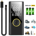 Carsun portable car tire air compressor, fast air pump, tire inflator, precise pressure air pump for motorcycle, bicycle ball.
