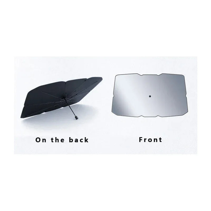 Folding Car Sunshade Umbrella | Front Windshield Sun Protector alternate view