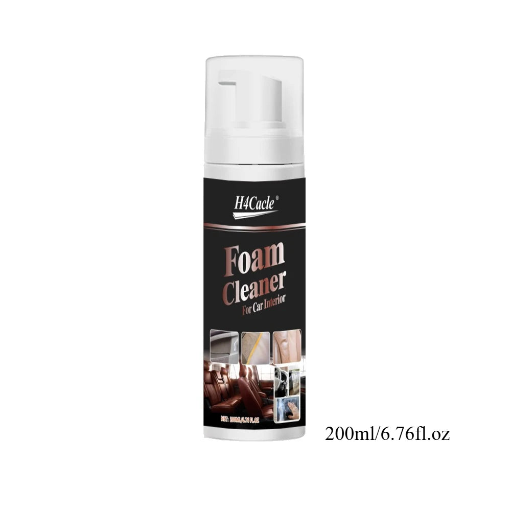 Multifunctional Foam Cleaner for Car Interiors and Home Use | 100ml/200ml Foam Spray close-up view