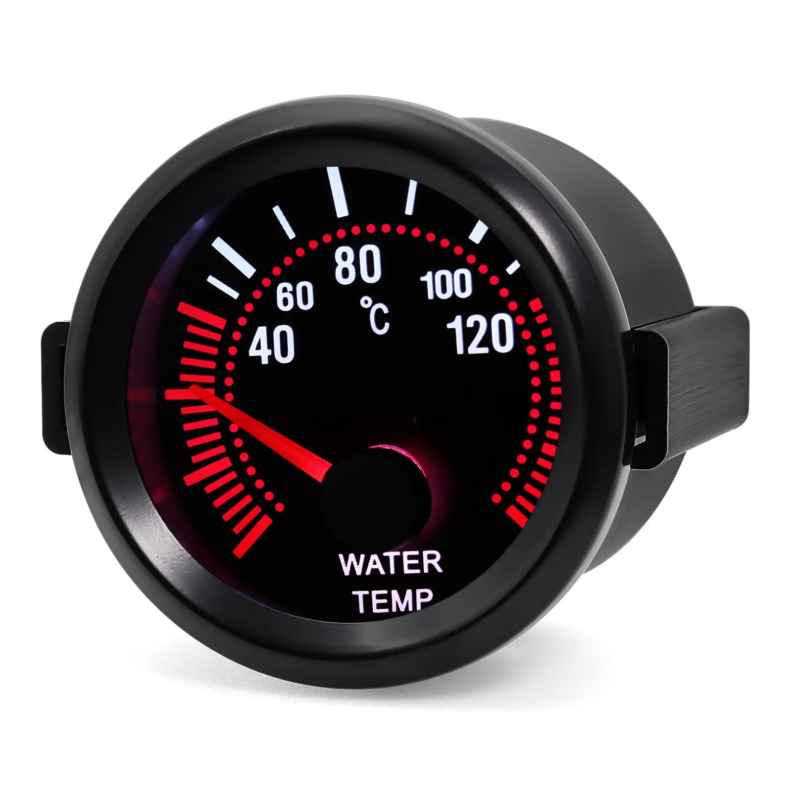 2" 52MM Car Gauge Tachometer Boost Meter PSI Bar Water Temp Oil Temp Gauge Oil Pressur close-up view