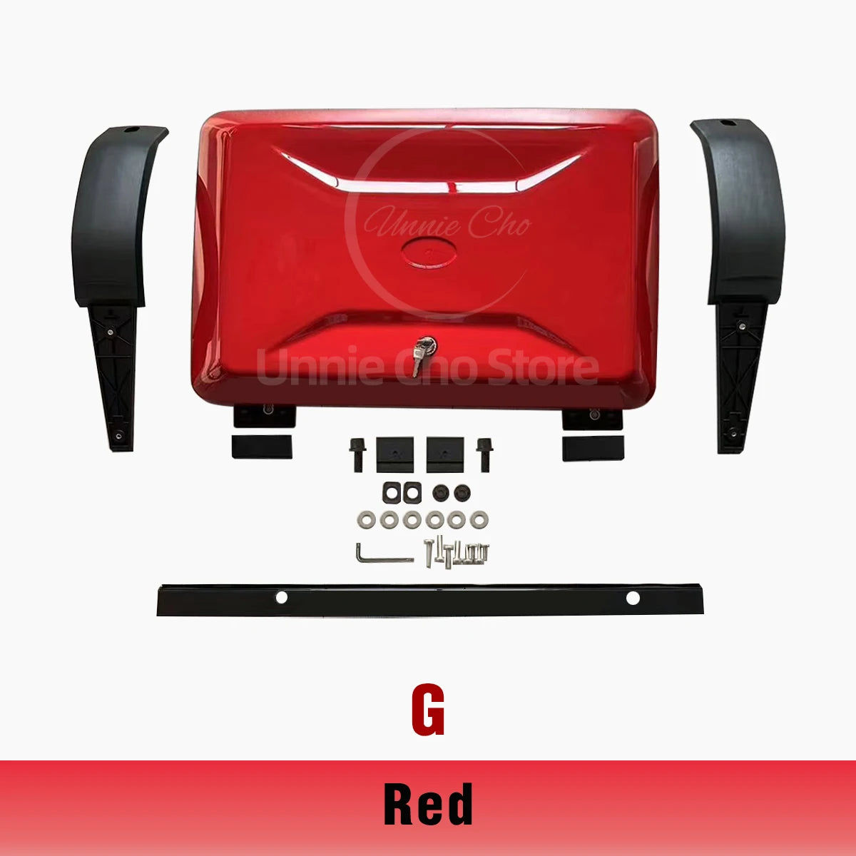 Side Toolbox Storage Box for Land Rover Defender 110 | Roof Mounted Gear Carrier with alternate view