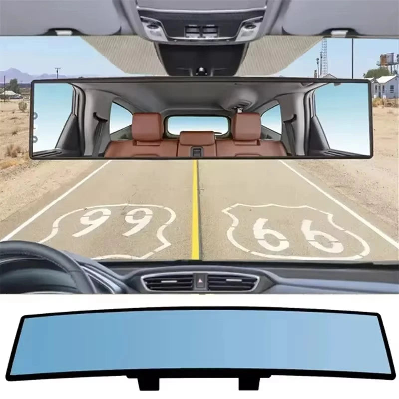 Car Baby Mirrors Interior Rear View Mirror Wide Angle Convex Rearview Mirror Anti Gla alternate view