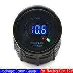 52mm Digital Air Fuel Ratio Gauge | Narrowband O2 Sensor for 12V Racing Cars alternate view