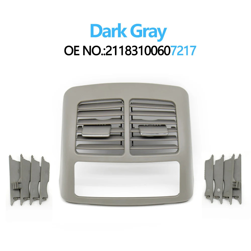 W211 Car Rear Air Conditioning AC Vent Grill Outlet Cover Panel For Mercedes Benz E Class 2003-2008 E200 E230 E260 E2800 E350